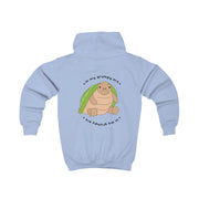 Grumpy Era Turtle Kids Hoodie 6