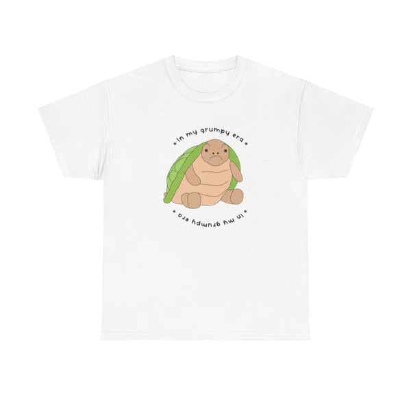Grumpy Era Turtle T-Shirt White Front