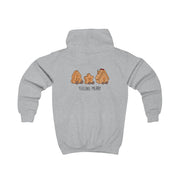 Gingerbread Plushies Quote Kids Hoodie 4