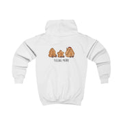 Gingerbread Plushies Quote Kids Hoodie 2