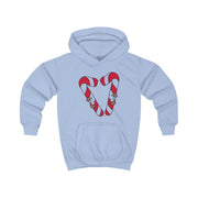 Christmas Candycane Plushies Kids Hoodie 5