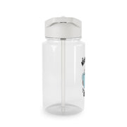 Hot Cocoa Plush Quote Clear Water Bottle 3