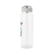 Hot Cocoa Plush Quote Clear Water Bottle 9