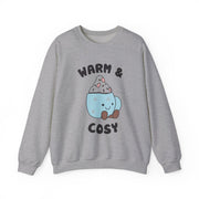 Hot Cocoa Plush Quote Sweatshirt 3