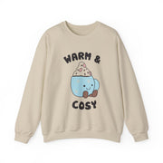Hot Cocoa Plush Quote Sweatshirt 5