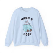 Hot Cocoa Plush Quote Sweatshirt 9