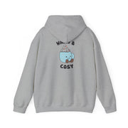 Hot Cocoa Plush Quote Hoodie 4