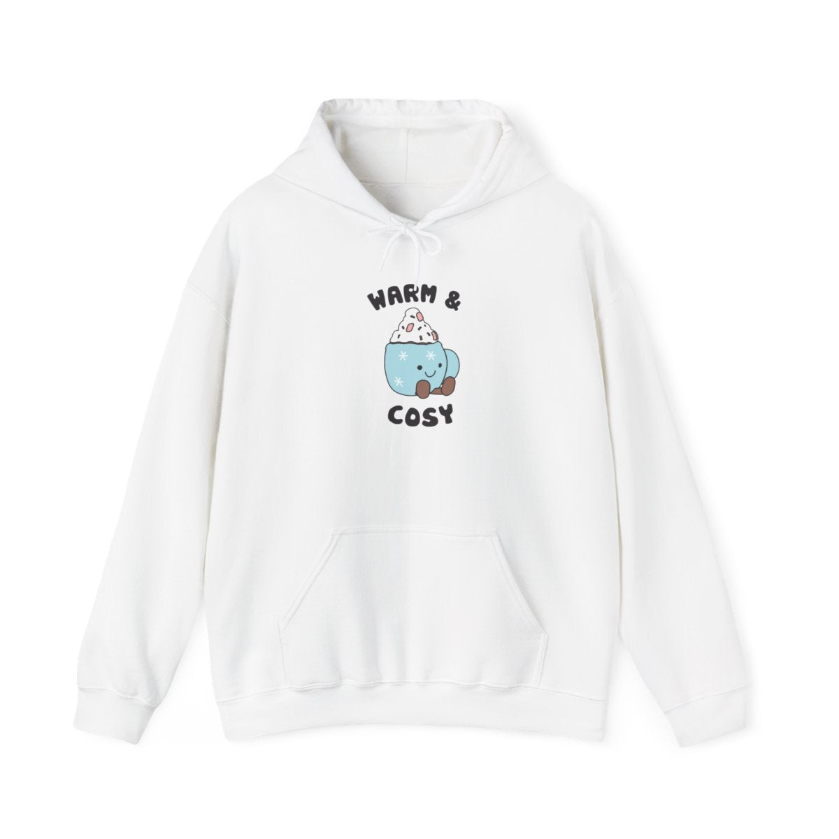 Hot Cocoa Plush Quote Hoodie