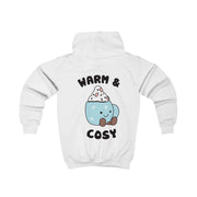 Hot Cocoa Plush Quote Kids Hoodie 2