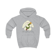Christmas Bunny Stars Plush Kids Hoodie 3
