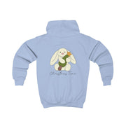 Christmas Bunny Stars Plush Kids Hoodie 6