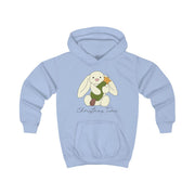 Christmas Bunny Stars Plush Kids Hoodie 5