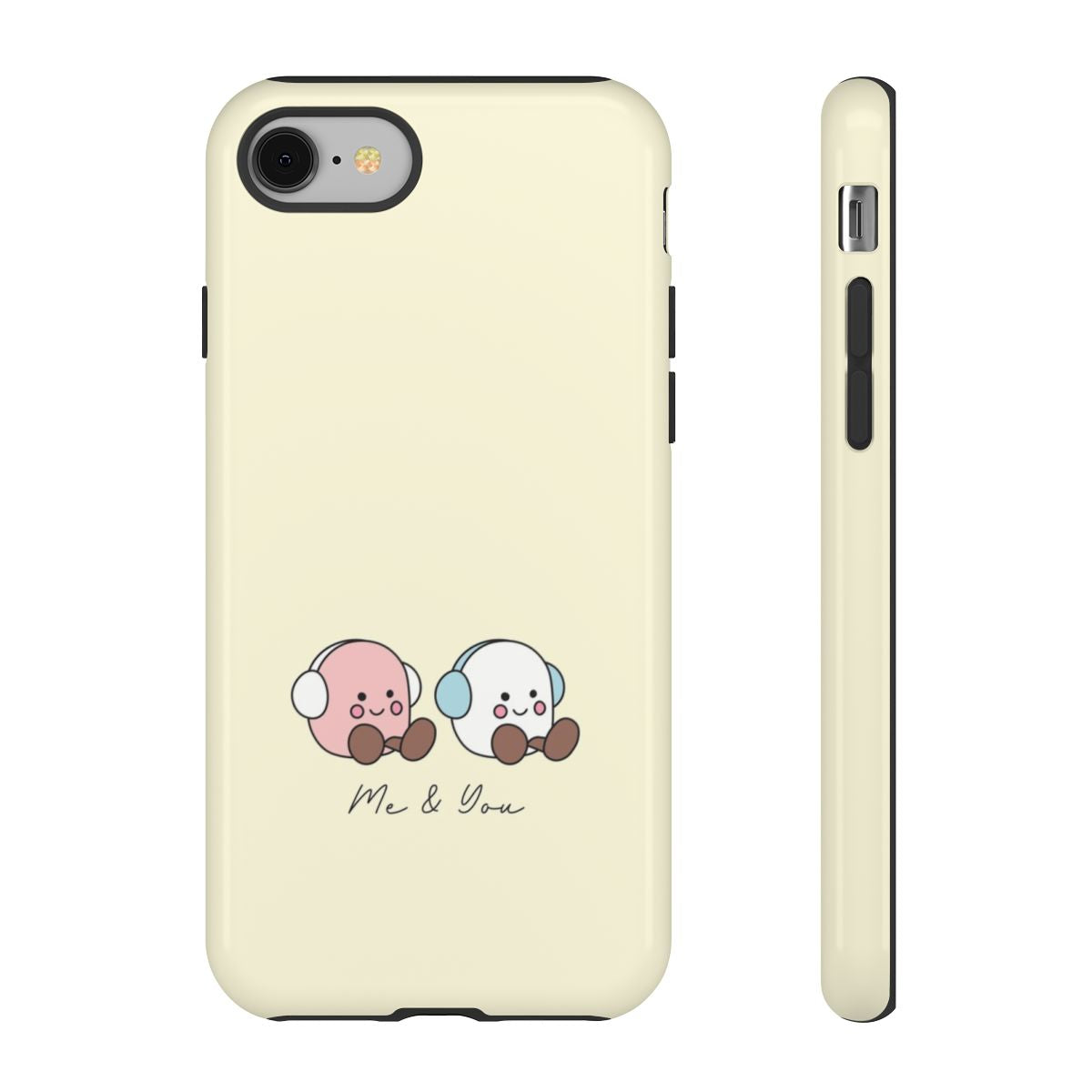 Cute Christmas Marshmellow Plushies Phone Case