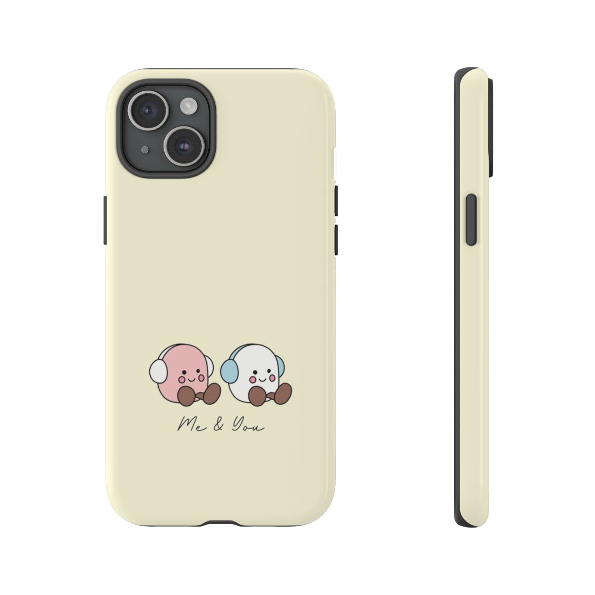 Cute Christmas Marshmellow Plushies Phone Case