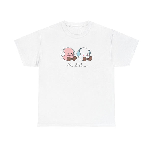 Cute Christmas Marshmellow Plushies T-Shirt White Front