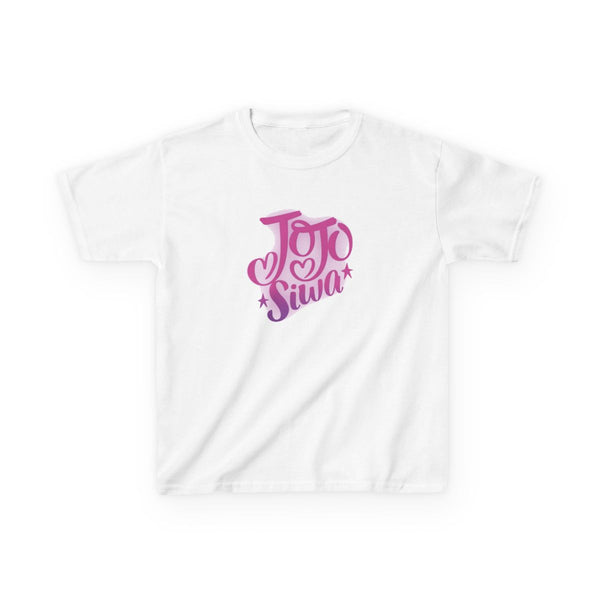 JoJo Siwa Love Heart Kids T-Shirt White Front