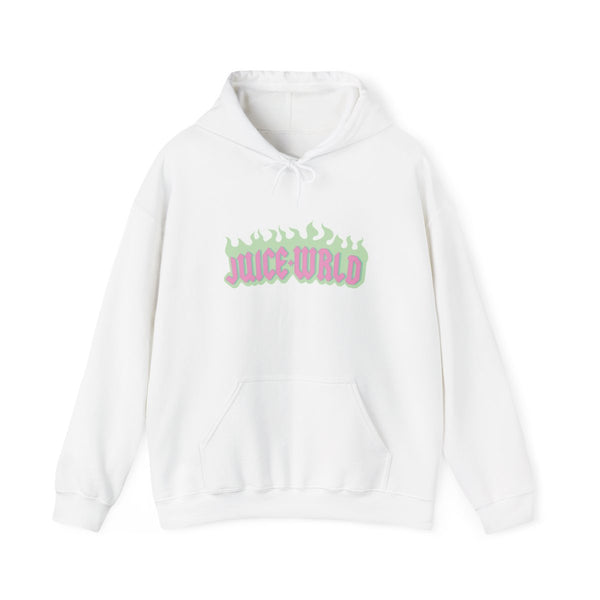 Juice + World - Juice Hoodie White Front