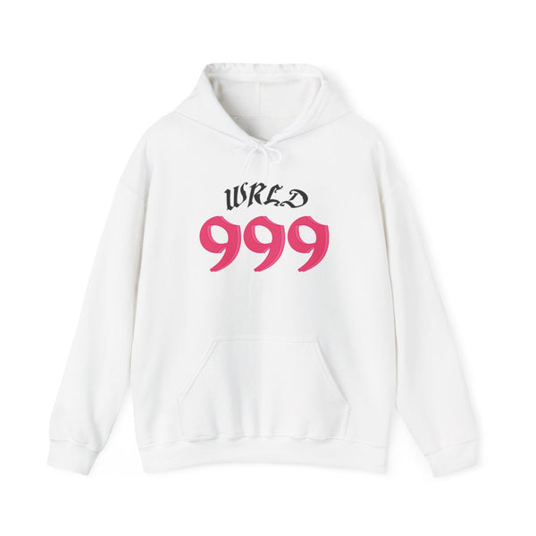 WRLD 999 - Juice Hoodie White Front