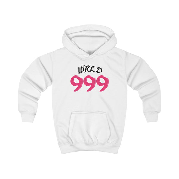 WRLD 999 - Juice Kids Hoodie White Front
