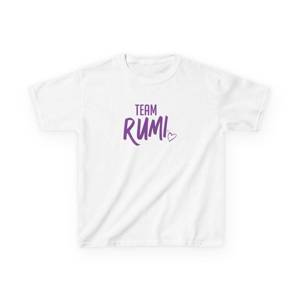 Team Rumi Kids T-Shirt White Front
