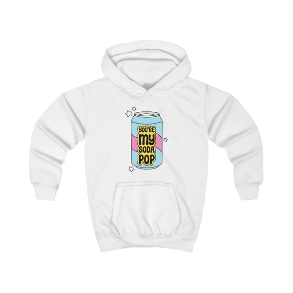 My Soda Can Kids Hoodie White Front