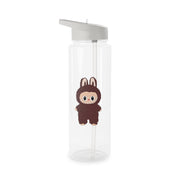 Cute Brown Monster Clear Water Bottle 6