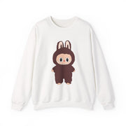 Cute Brown Monster Sweatshirt 1