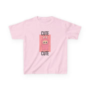 Cute Pink Monster Kids T-Shirt 7