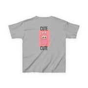 Cute Pink Monster Kids T-Shirt 4