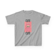 Cute Pink Monster Kids T-Shirt 3