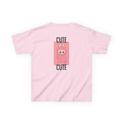 Cute Pink Monster Kids T-Shirt 8