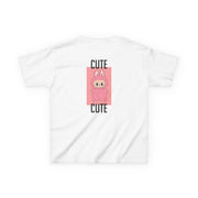 Cute Pink Monster Kids T-Shirt 2