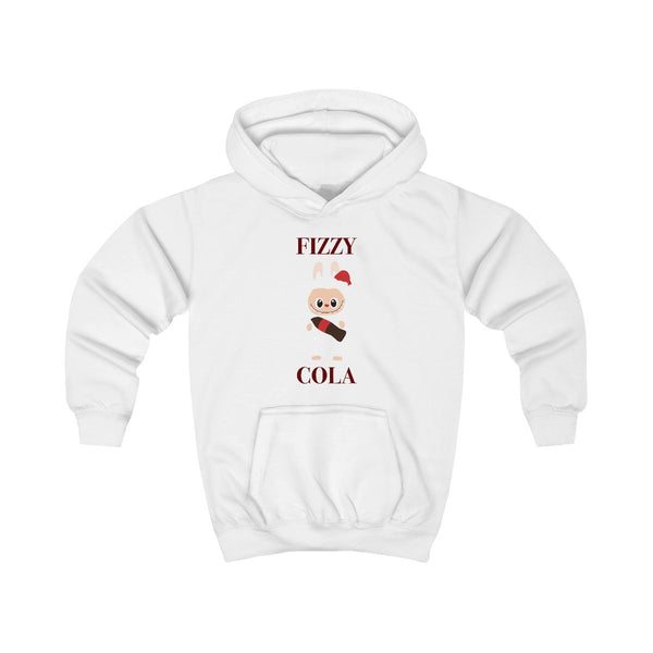 Fizzy Cola Monster Kids Hoodie White Front