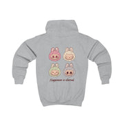 Happiness Is Eternal Monsters Kids Hoodie 4