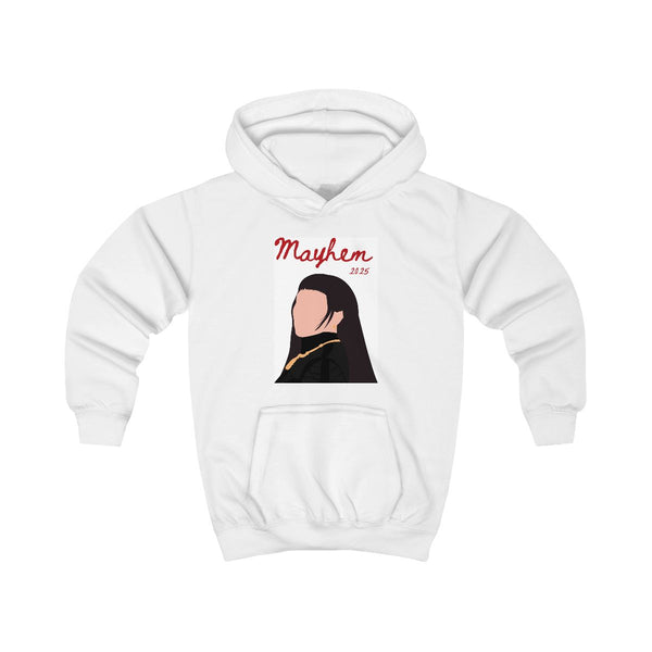 Mayhem 2025 Gaga Kids Hoodie White Front