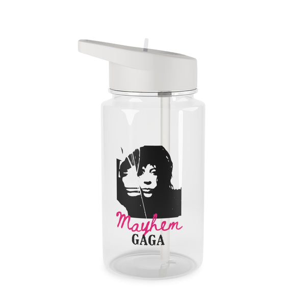 Pink Mayhem Gaga Clear Water Bottle