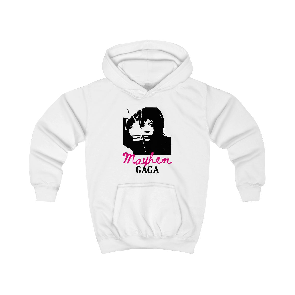 Pink Mayhem Gaga Kids Hoodie