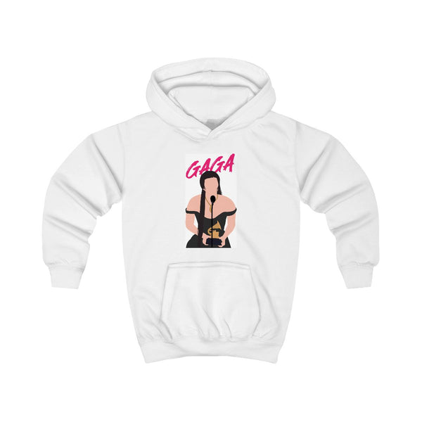 Gaga Award Kids Hoodie White Front