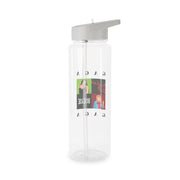 Gaga Collage Clear Water Bottle 7