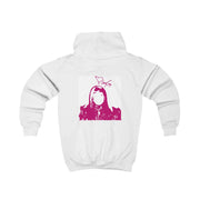 Pink Gaga Silhouette  Kids Hoodie 2