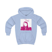 Pink Gaga Silhouette  Kids Hoodie 7