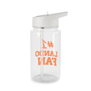 #1 Lando Fan Clear Water Bottle 2