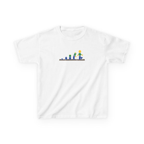 Building - Bricks Kids T-Shirt White Front