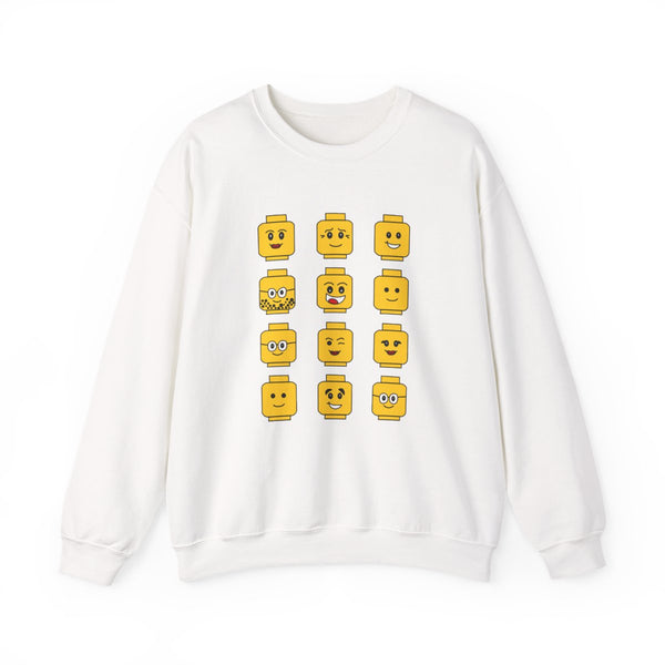 Characters - Bricks Sweatshirt White Front