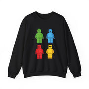 Bricks Figures Rainbow Sweatshirt 5