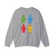 Bricks Figures Rainbow Sweatshirt 4