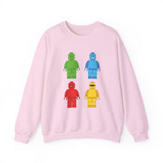 Bricks Figures Rainbow Sweatshirt 9