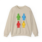 Bricks Figures Rainbow Sweatshirt 7