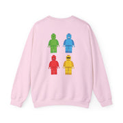 Bricks Figures Rainbow Sweatshirt 10