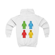 Bricks Figures Rainbow Kids Hoodie 2